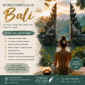 REtiro a Bali escapadasconalma.com