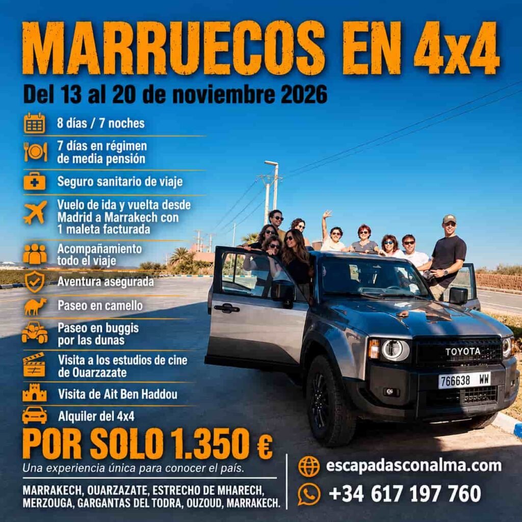 Aventura en Marruecos en 4 x 4 escapadasconalma.com